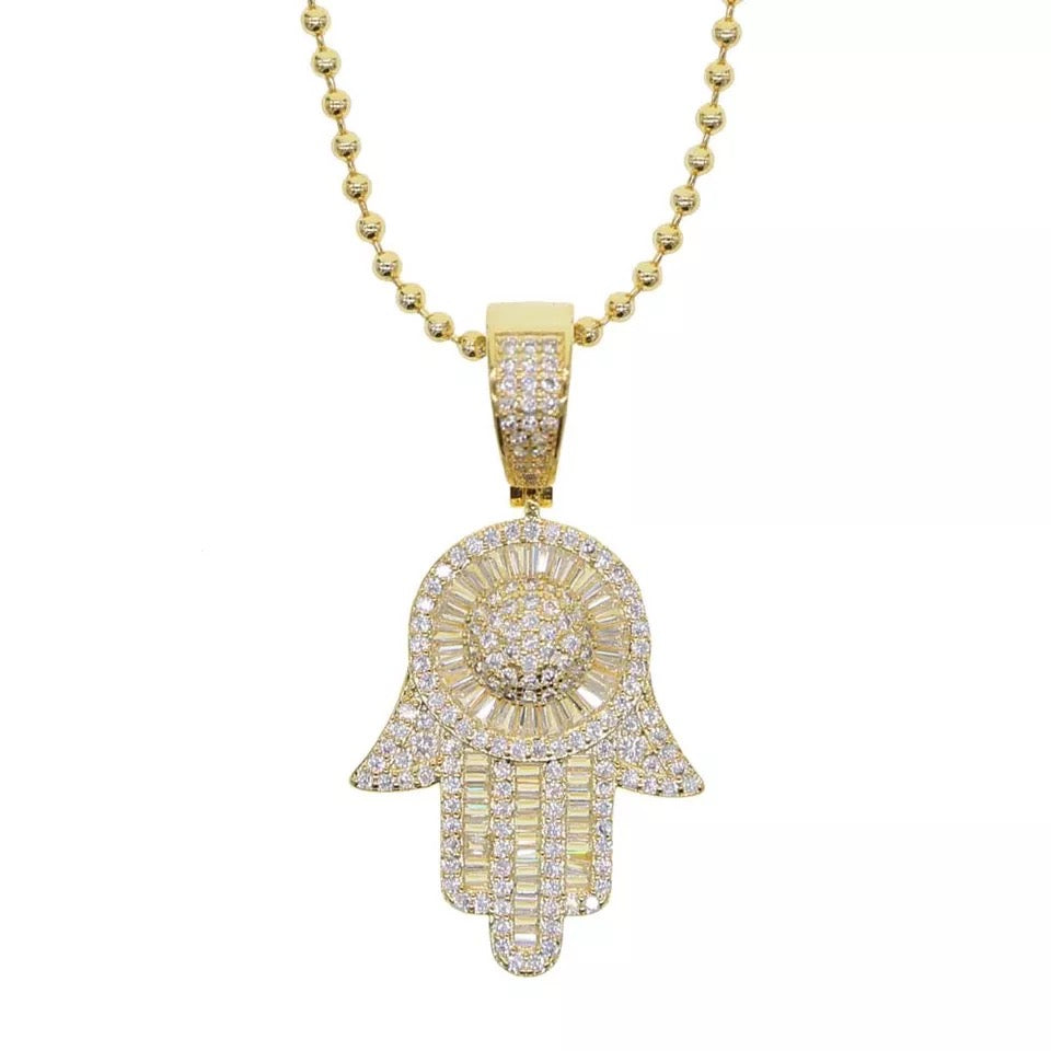 Hamsa Hand Necklace